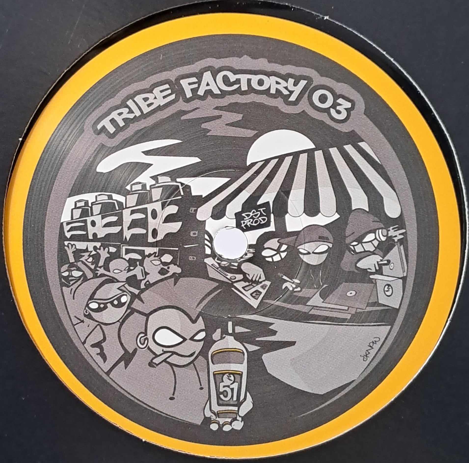 Tribe Factory 03 - vinyle freetekno